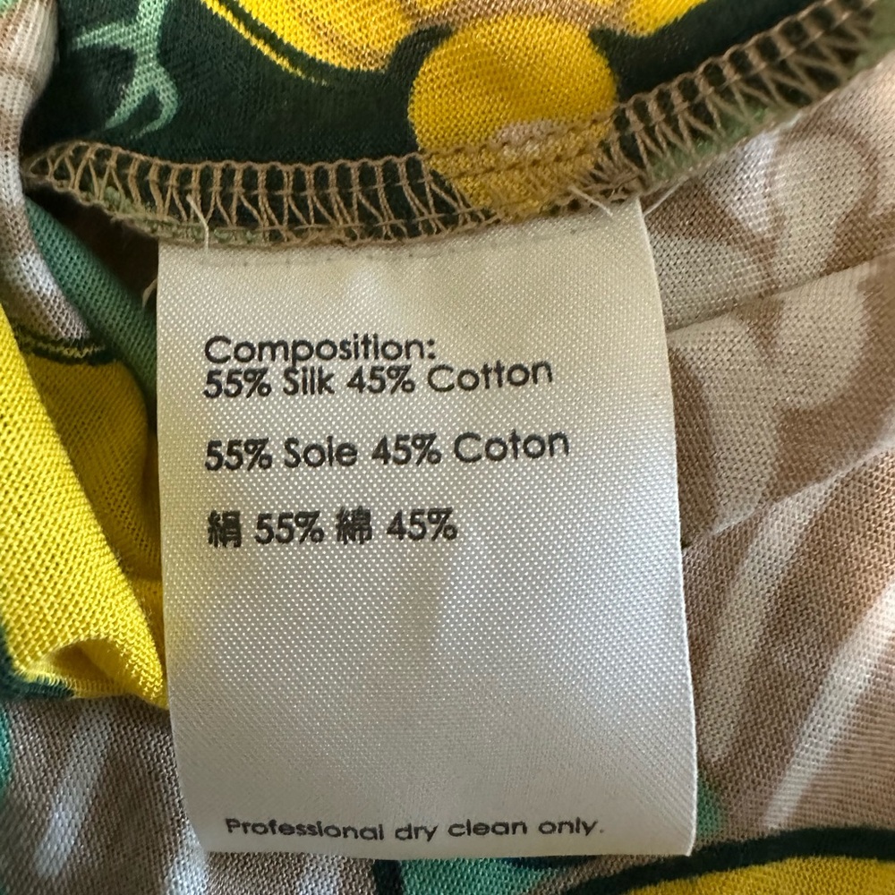 NWT Phillip Lim Lemon Print Dress - Picture 6 of 6